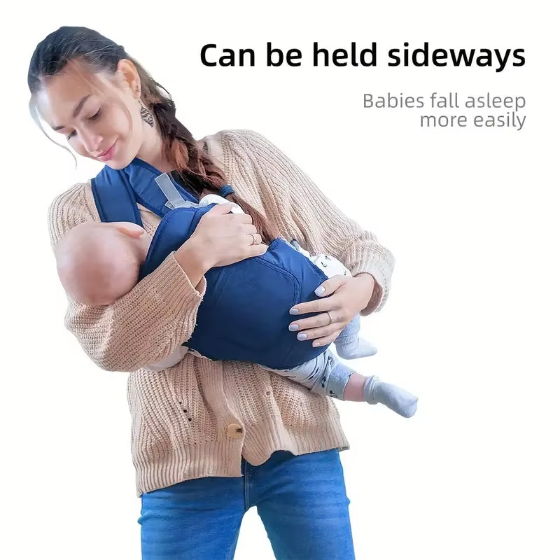 All Seasons Multifunctional Shoulder Baby Carrier Sling, Four Carrying Methods Front and Back
