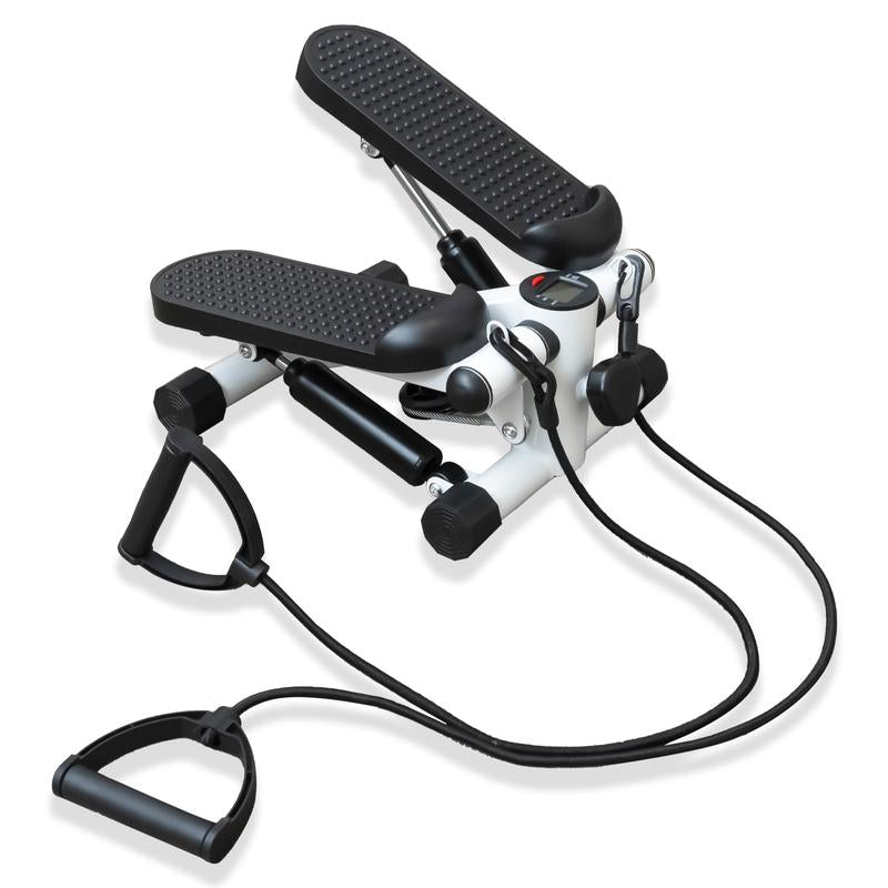 Zenactive Upgraded Version Mini Stepper Health & Fitness for Home Exercise Step Cardio Equipment with Digital Monitor