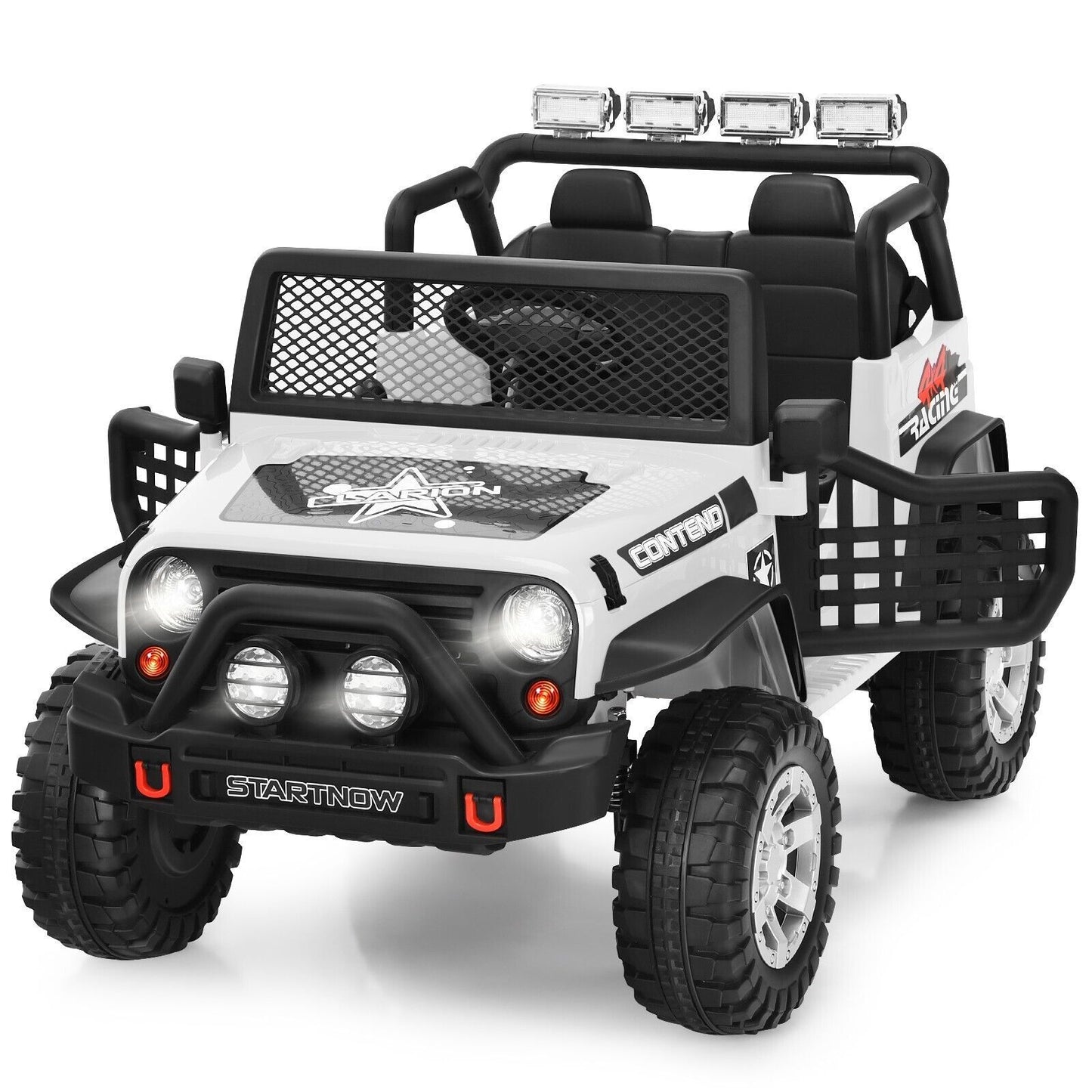 2-Seat Kids Ride on Truck with Parent Remote Control