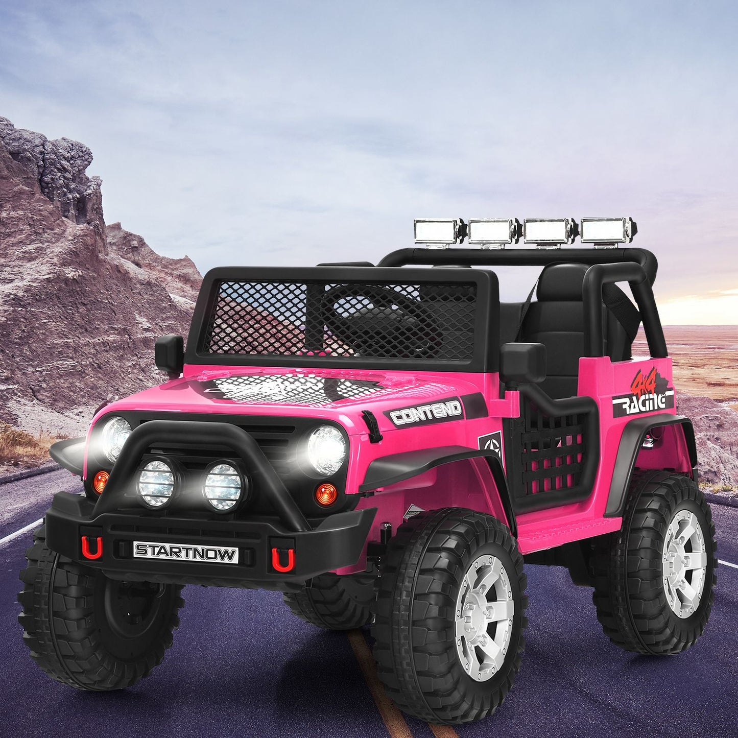 2-Seat Kids Ride on Truck with Parent Remote Control