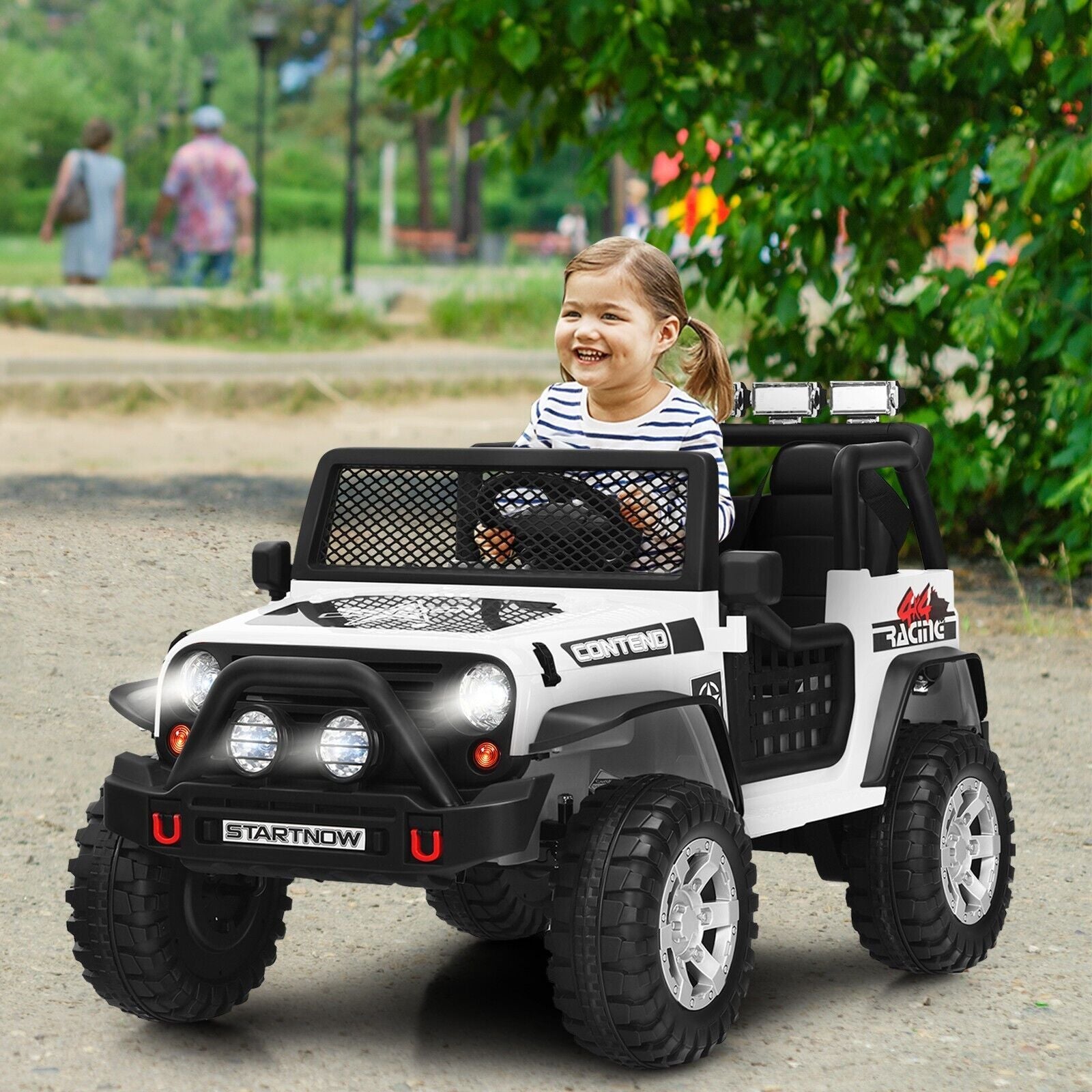 2-Seat Kids Ride on Truck with Parent Remote Control