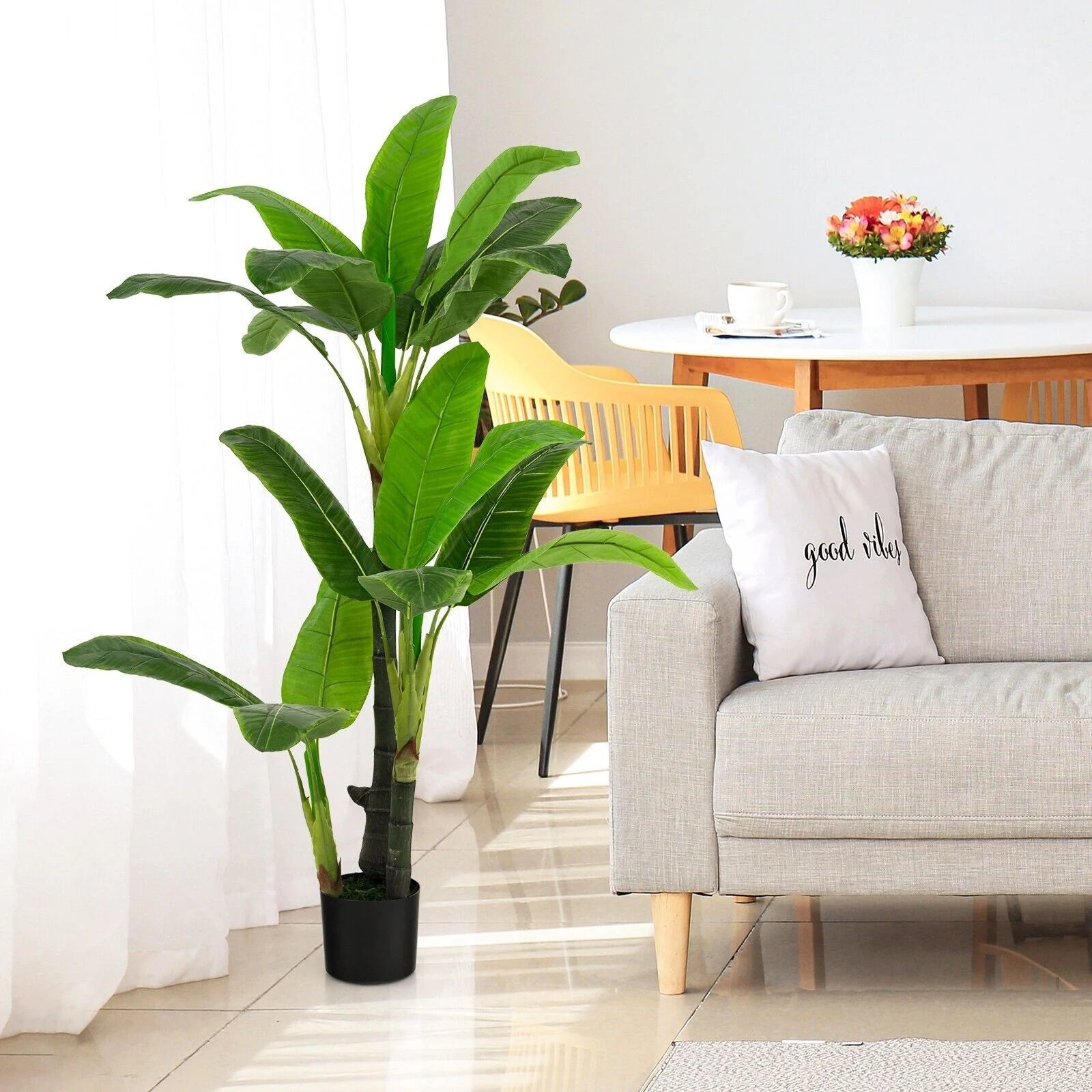 150Cm Artificial Bird of Paradise Tree with Pot