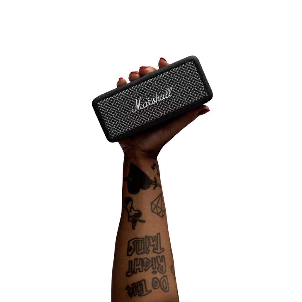 Emberton II Portable, Water Resistant Speaker, in Black and Steel
