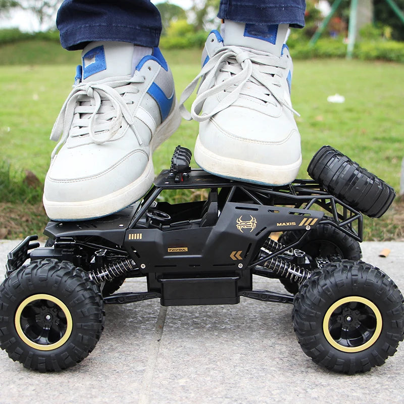 1:12 / 1:16 4WD RC Car with Led Lights 2.4G, Buggy Off-Road Radio Remote Control Car Toy for Children