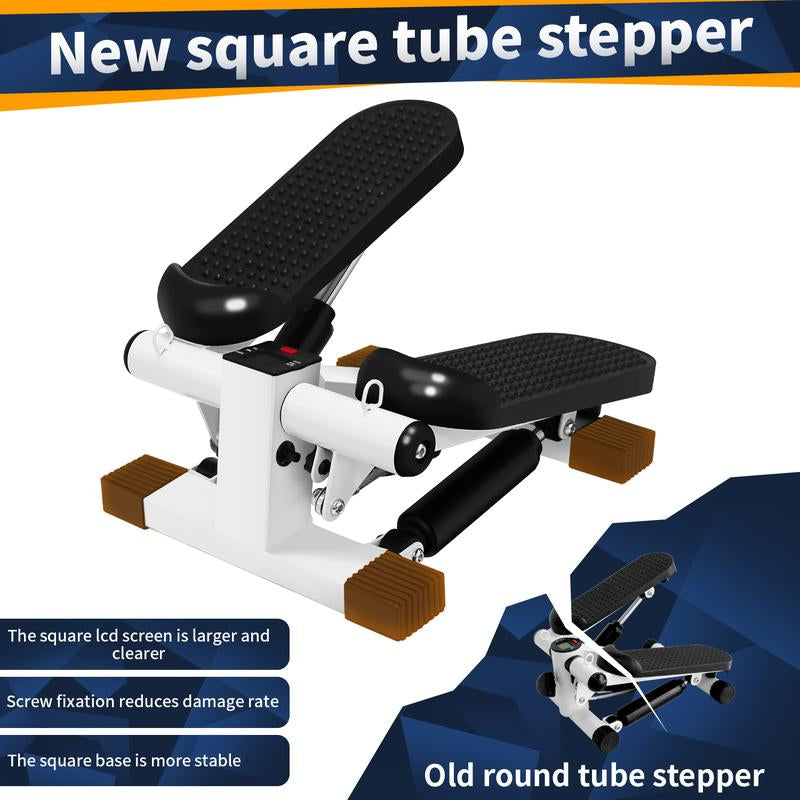 Zenactive Upgraded Version Mini Stepper Health & Fitness for Home Exercise Step Cardio Equipment with Digital Monitor