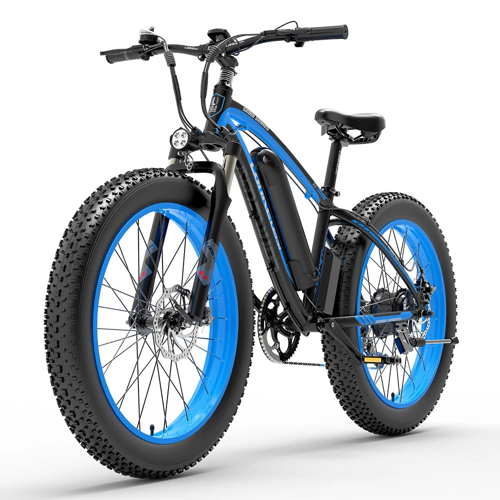 XF4000 16Ah 48V 1000W Electric Bicycle 26*4.0 Inches Fat Tires 110Km Mileage Range Max Load 200Kg