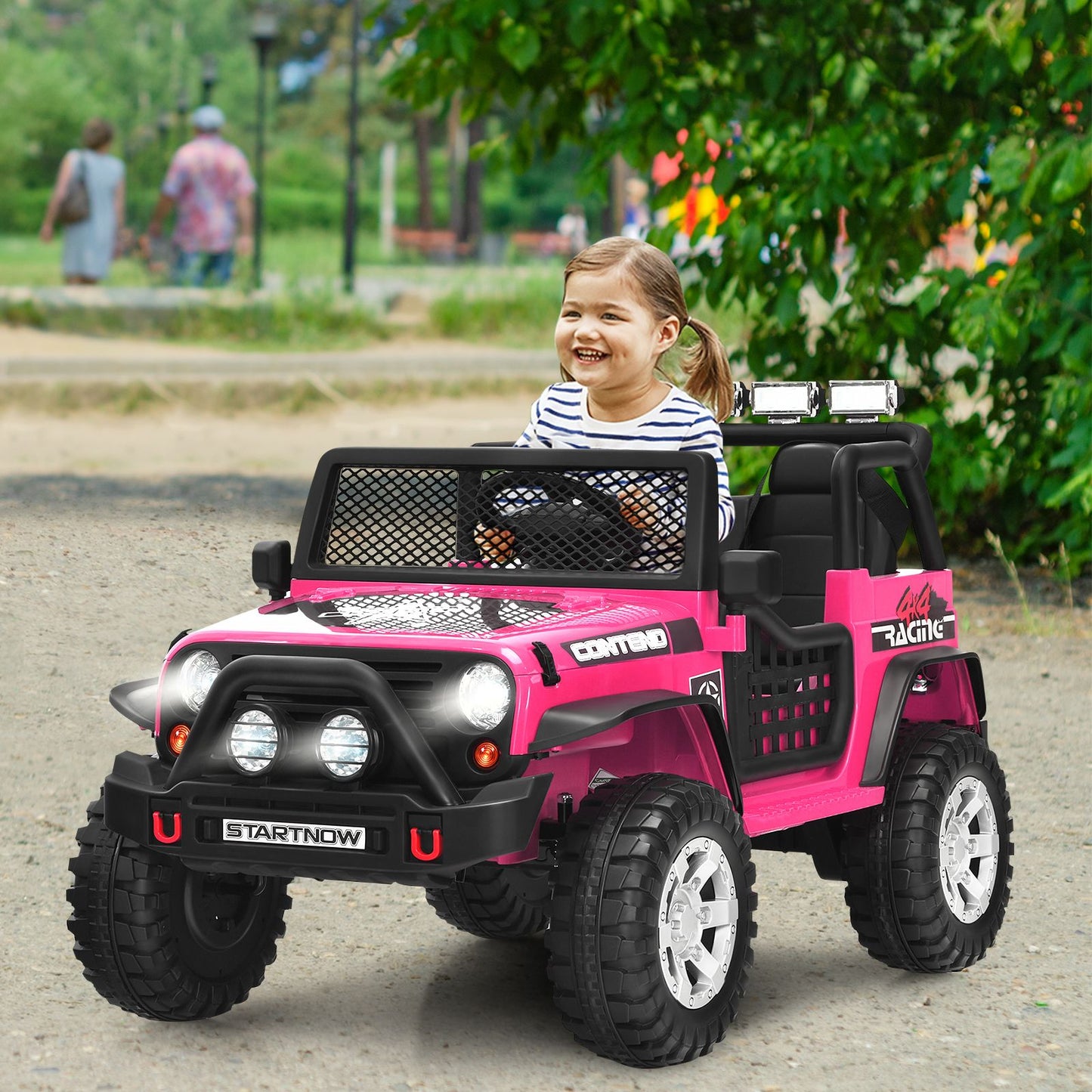 2-Seat Kids Ride on Truck with Parent Remote Control