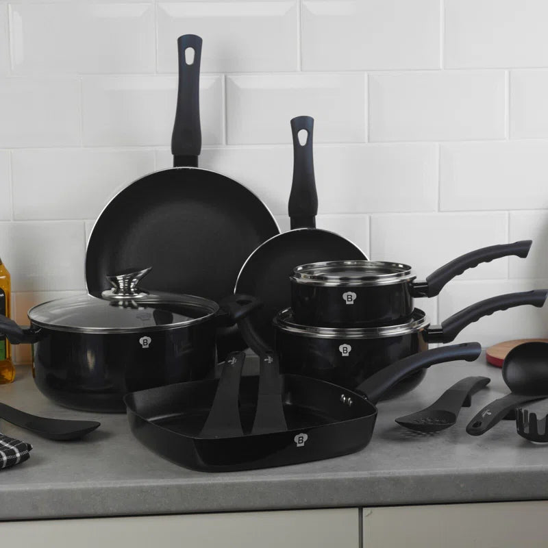 9 - Piece Non-Stick Aluminum Cookware Set
