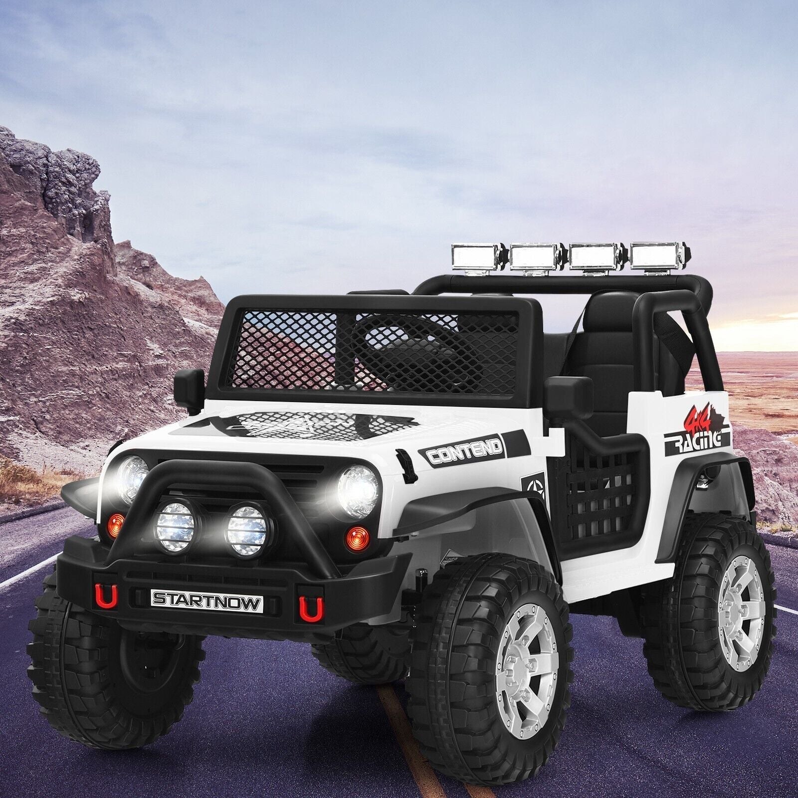 2-Seat Kids Ride on Truck with Parent Remote Control