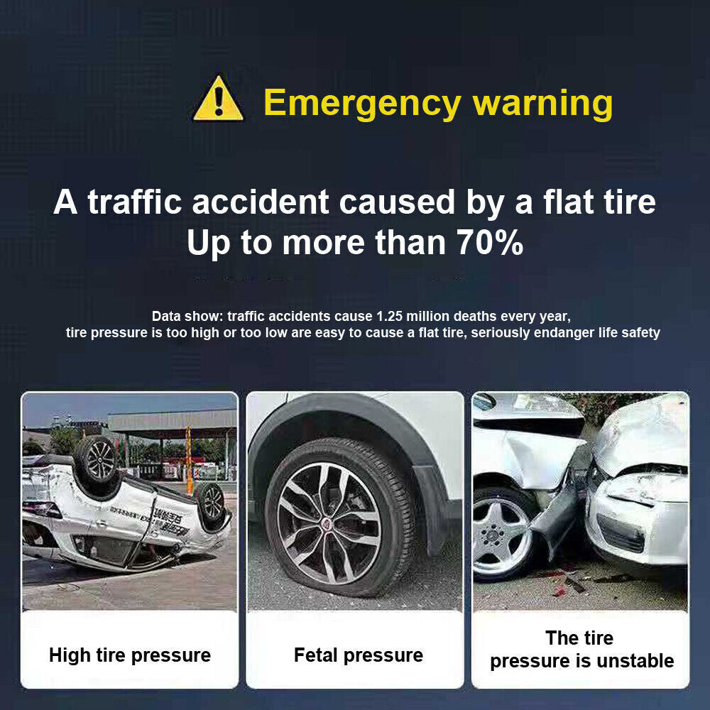 Cordless Digital USB Rechargeable Car Tyre Inflator Air Compressor Pump UK