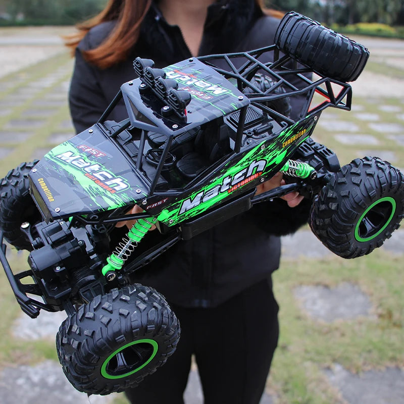 1:12 / 1:16 4WD RC Car with Led Lights 2.4G, Buggy Off-Road Radio Remote Control Car Toy for Children