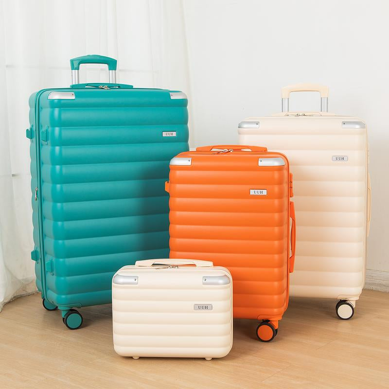 4 Pcs Luggage Set, Spinner Wheels,Tsa-Approved Lock,High Quality,Different Sizes and Types