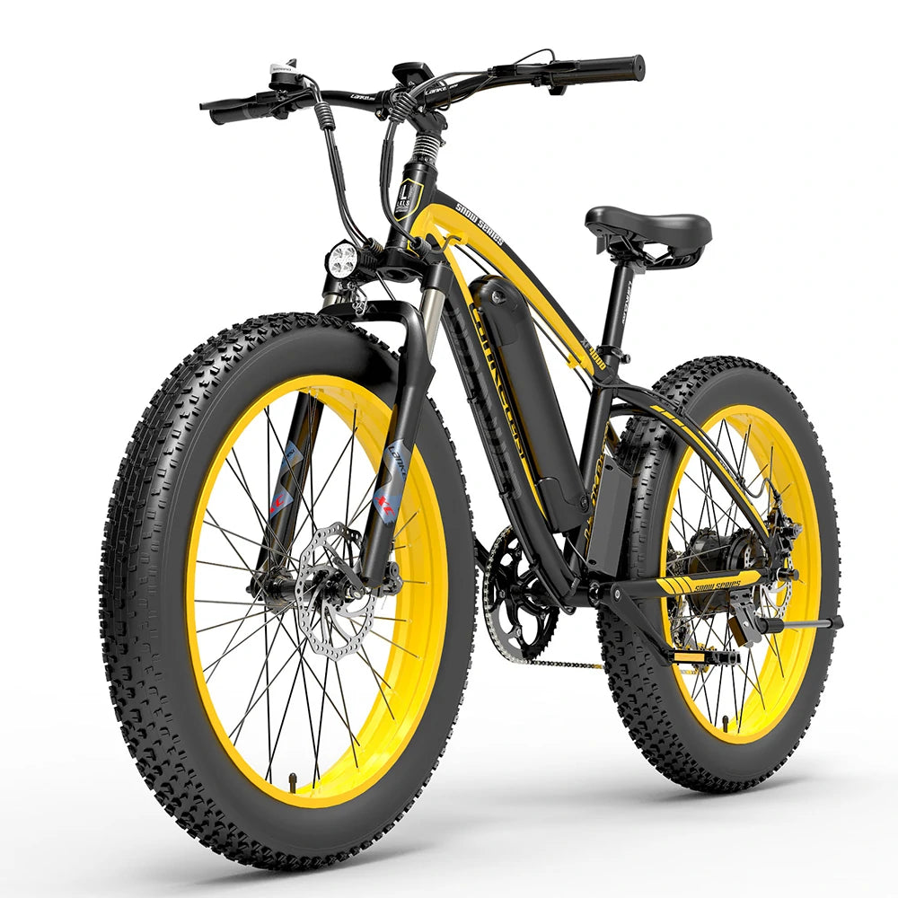 XF4000 16Ah 48V 1000W Electric Bicycle 26*4.0 Inches Fat Tires 110Km Mileage Range Max Load 200Kg