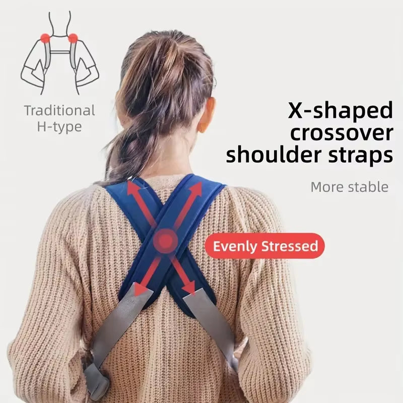 All Seasons Multifunctional Shoulder Baby Carrier Sling, Four Carrying Methods Front and Back