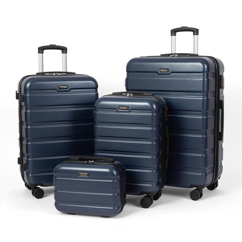 4 Pcs Luggage Set, Spinner Wheels,Tsa-Approved Lock,High Quality,Different Sizes and Types