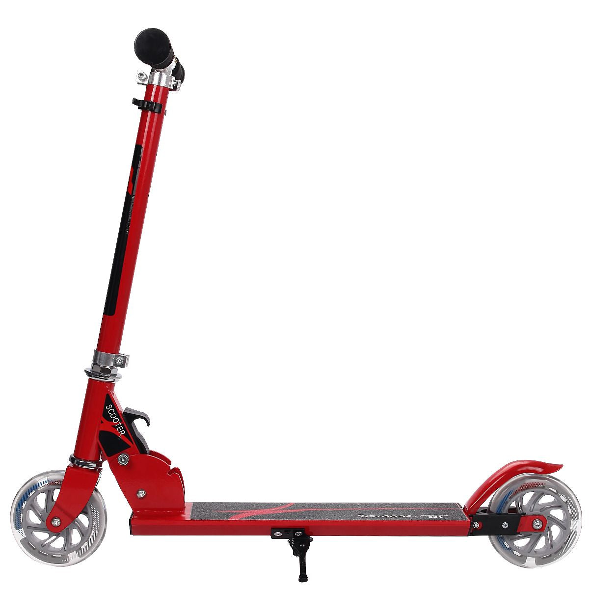Kids Aluminum Folding Stunt Scooter with LED Wheels