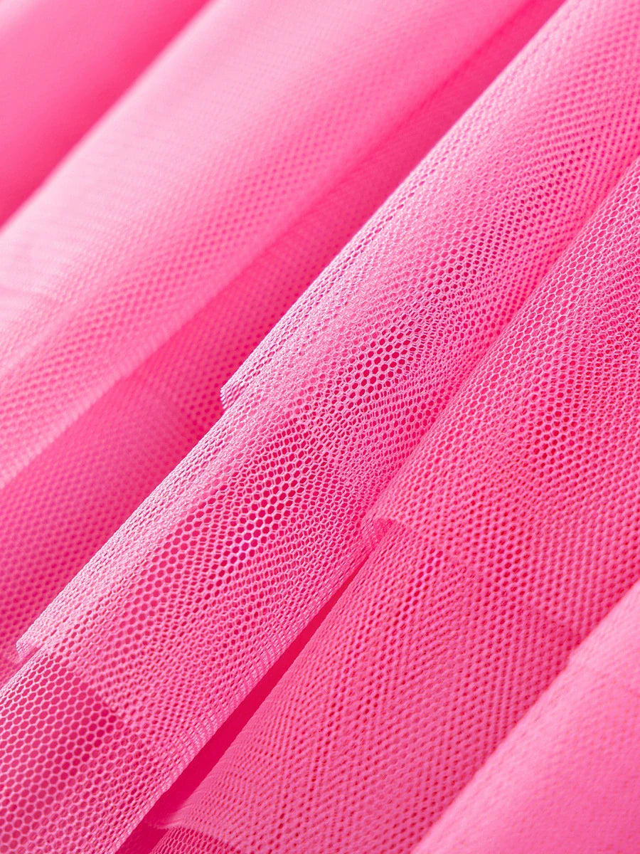 Summer Pure Cotton Cartoon Unicorn Pattern Sleeveless Dress for Stylish Girls-2