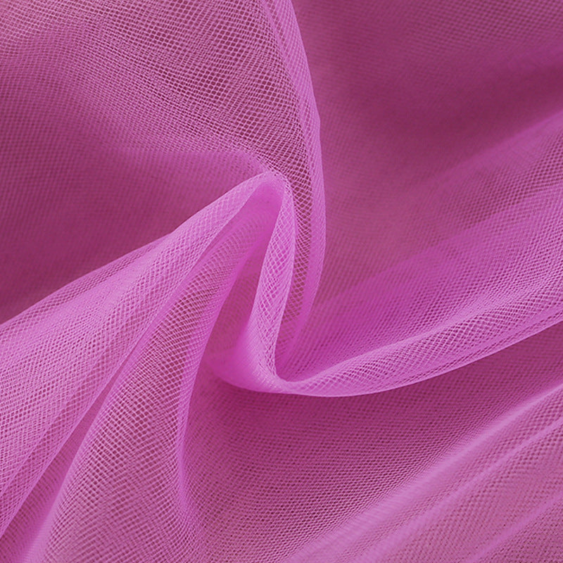 Summer Arrival Cartoon Pattern Fly Sleeves Tulle Patchwork Dress for Stylish Girls-3